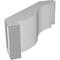 Ekena Millwork 5-in. W x 12-in. D x 12-in. H Copenhagen Architectural Grade PVC Knee Brace BRCP05X12X12CHG - alternate 4